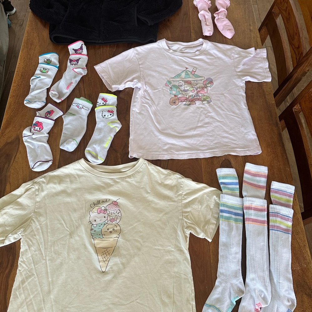 Uniqlo and accessories girls bundle